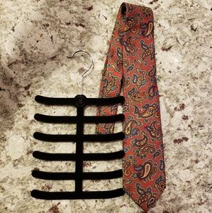 Men's ETRO Milano Tie and Tie hanger NWT